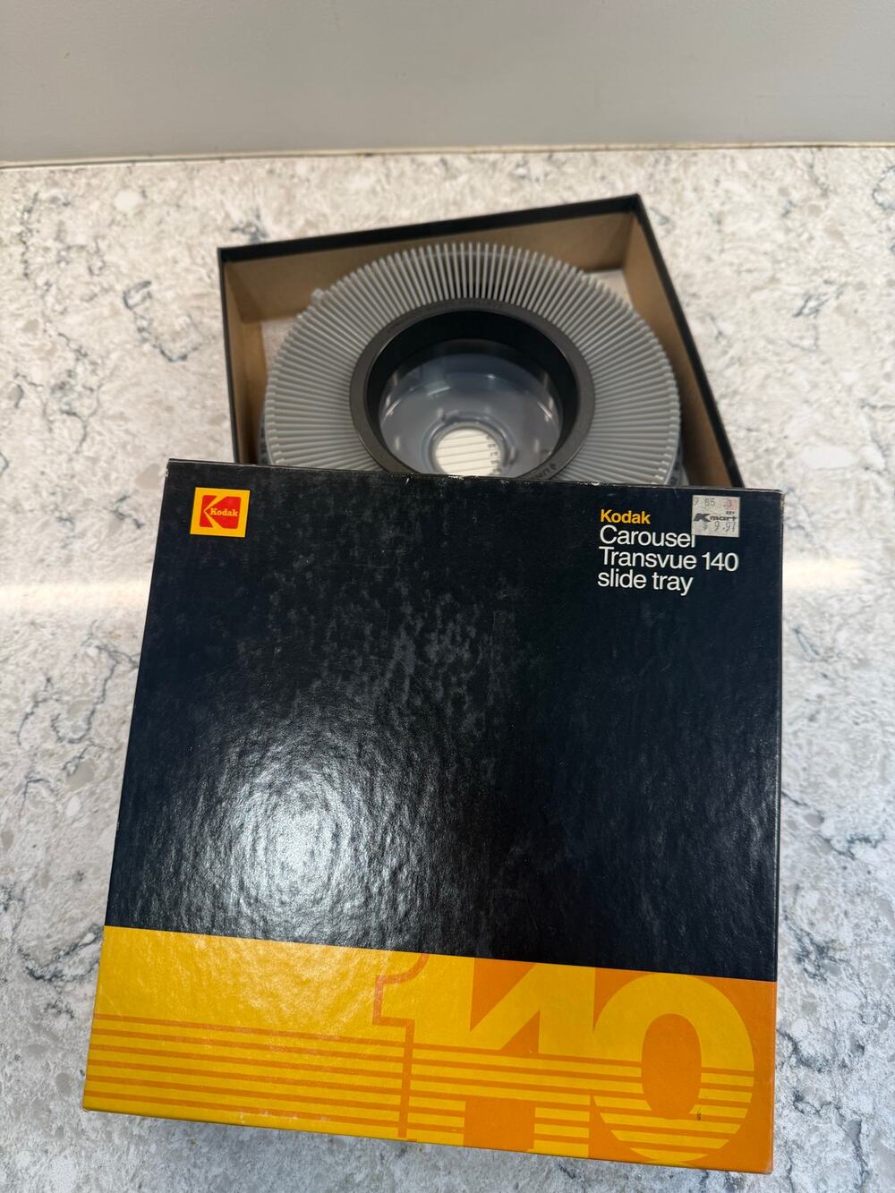Vintage Kodak Transvue 140 Slide Tray Open Box JL